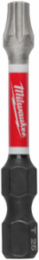 SHOCKWAVE Impact Duty 2 Inch T25 Power Bit, 1/4 Inch Shank, Alloy Steel