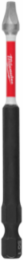 SHOCKWAVE 3-1/2 Inch Impact Square Recess #1 Power Bit, Alloy Steel