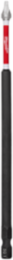 SHOCKWAVE™ 6 Inch Square Recess #1 Power Bit, Alloy Steel, 1/4 Inch Hex