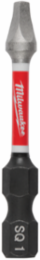 SHOCKWAVE™ Impact Duty 2 Inch Square Recess #1 Power Bits, 5 Pack