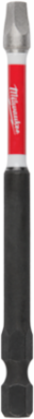 SHOCKWAVE 3-1/2 Inch Square Recess #3 Power Bits, Set of 25