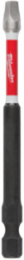 SHOCKWAVE 3-1/2 Inch Square Recess #3 Power Bits, Set of 25