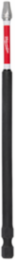 SHOCKWAVE Impact Duty 6 Inch Square Recess #2 Power Bit, Alloy Steel