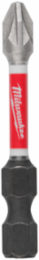 SHOCKWAVE 2 Inch PZ2 Power Bit Set, Hex, Alloy Steel, 3 Pieces
