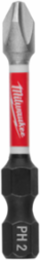 SHOCKWAVE Impact Duty 2" Phillips #2 Power Bit, 1/4" Hex Shank, Alloy Steel
