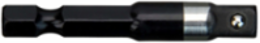 SHOCKWAVE Impact Duty 1/4 Inch Hex Shank to 1/4 Inch Socket Adapter, 1.875 Inch Length