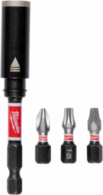 SHOCKWAVE™ Impact Duty 3in. Screw-Holding Bit Holder & Insert Bit Set (4Pc)