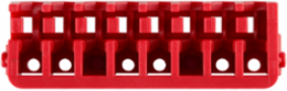 Small & Medium Case Rows for 1 4 Hex Shank Bits, 5 Pack, Red