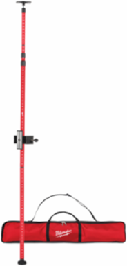 12ft Telescoping Laser Pole, Aluminum, 4.42 lb, Quick Release Clamp