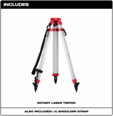 Aluminum Rotary Laser Tripod, Max Height 60 Inch, Lightweight 8.10 lbs, 5/8" x 11 Thread