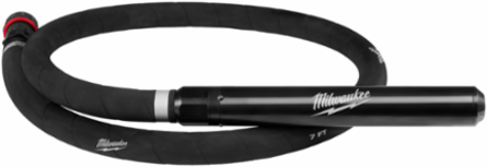 MX FUEL™ High Cycle Concrete Vibrator 7' Whip w/ 1.75" Head