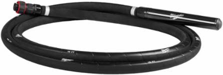 MX FUEL™ High Cycle Concrete Vibrator 16' Whip w/ 2.25" Head