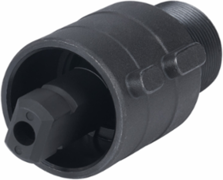 MX FUEL Concrete Vibrator Adapter, 3 Inch Length, Metal Construction