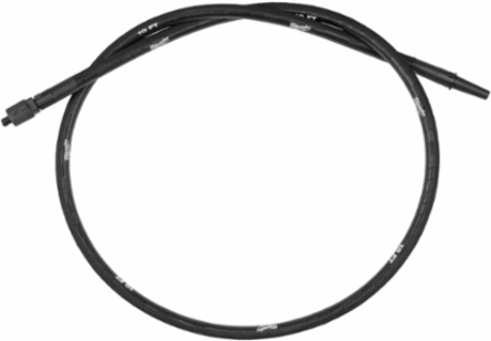10 ft Concrete Vibrator Shaft, Synthetic Material, Tool Free Quick Connect