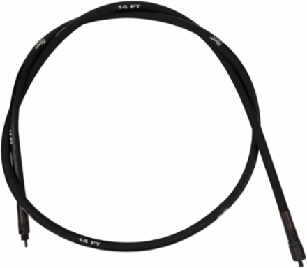 14 Ft Concrete Vibrator Shaft, 1 Inch Diameter, Quick Connect System