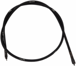 14 Ft Concrete Vibrator Shaft, 1 Inch Diameter, Quick Connect System