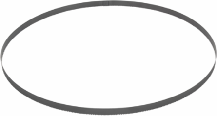 44-7/8 Inch 10 TPI Deep Cut Band Saw Blade, Bimetal, 0.5 Inch Thickness, Bulk 100