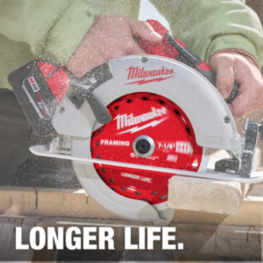 7-1/4 Inch 24T Framing Circular Saw Blade, Laser-Cut, 5/8 Inch Arbor