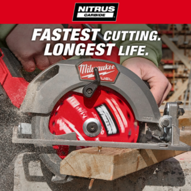 7-1/4” 24T NITRUS™ Carbide Framing & Demolition Circular Saw Blade – 3 PK