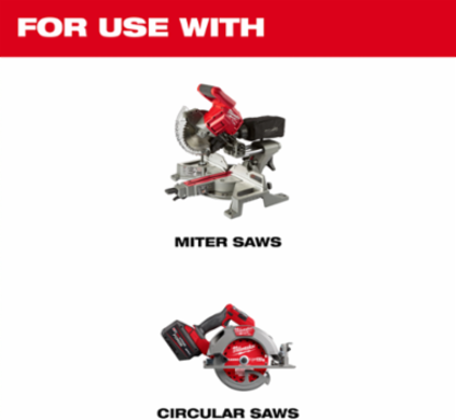 7-1/4” 24T NITRUS™ Carbide Framing & Demolition Circular Saw Blade – 3 PK
