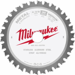5-3/8 Inch Carbide Tipped Circular Saw Blade, 30 Teeth for Metal Cutting