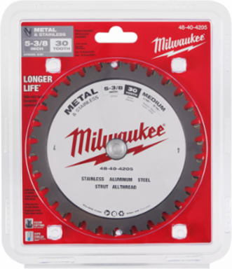 5-3/8 Inch Metal Cutting Circular Saw Blade 30 Teeth, 5/8 Inch Arbor