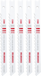 4 Inch 6 TPI U-Shank Bi-Metal Jig Saw Blades (5 PK)