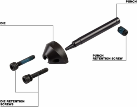 M12 FUEL 16 Ga Nibbler Punch & Die Set, Compatible with 18 Ga Stainless Steel