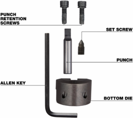 M18 FUEL™ 10Ga Nibbler Punch & Die Set