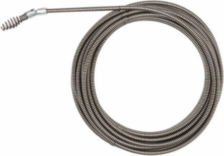 TRAPSNAKETM 1/4" x 25' Drop Head Replacement Cable, Steel Construction