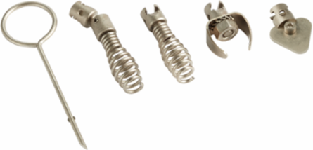 5-Piece Small Cable Head Attachment Kit with Rust Guard™ Plating, 6.5 Inch Height, Steel