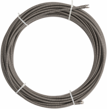 3/8 Inch x 100 ft Inner Core Drum Cable, Industrial Steel Spring, 32 lb