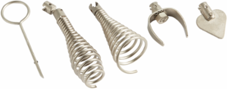 5-Piece Medium Drain Line Kit, 1-1/2 Inch Attachments, Rust Guard™ Plating