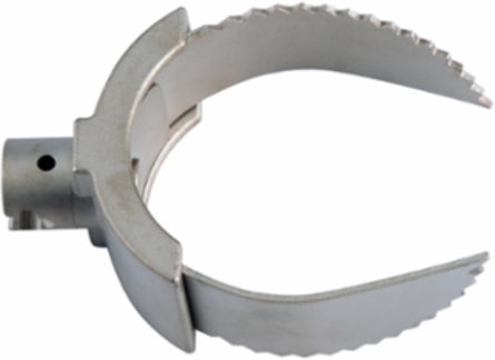 3 Inch Root Cutter for 5/8 Inch & 3/4 Inch Drum Cable, Steel Construction