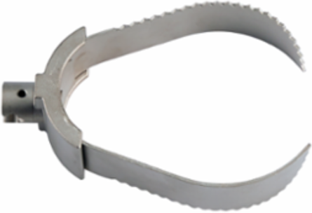 4 Inch Root Cutter for 5/8 Inch & 3/4 Inch Drum Cable, Steel Construction