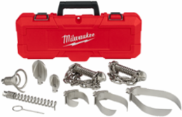 9-Piece Head Attachment Kit for 5/8 Inch & 3/4 Inch Drum Cable, Steel Construction
