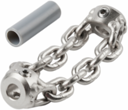 2 Inch Standard Chain Knocker for 5/16 Inch Chain Snake Cable, Carbon Steel
