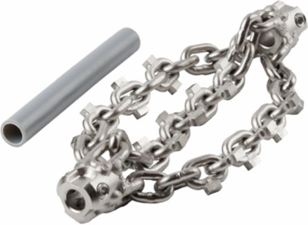 4 Inch Carbide Chain Knocker for 5/16 Inch Chain Snake, Rust Resistant
