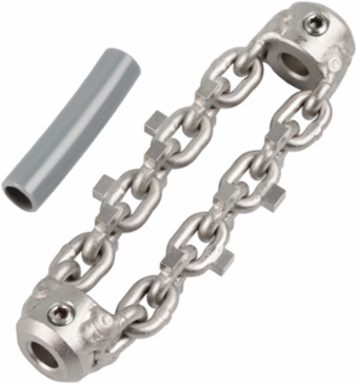 2" Carbide Chain Knocker for 1/4" Chain Snake Cable