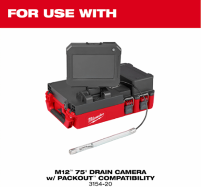 Replacement Cable for M12™ 75' Drain Camera