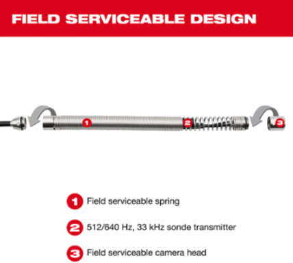 Replacement Spring for M12™ 65’ Ultra Flex Compact Inspection Camera
