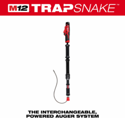 TRAPSNAKE™ 4 Ft Replacement Auger Cable, 3/8 Inch Diameter, Metal Material
