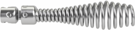 Drop Head Bulb Auger for 1-1/2" - 2" Pipes, Steel, RUST GUARD™ Plating