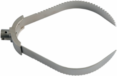 6 Inch Root Cutter for 7/8 Inch Sectional Cable, Steel Construction