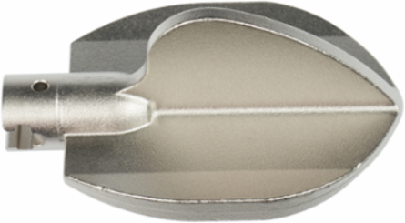 Medium Opening Tool for 7/8 Inch Sectional Cable, Steel, Fits 4-8 Inch Pipes
