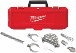 2"-4" Head Attachment Kit for 7/8" Sectional Cable, Steel Construction, 7-Piece Set