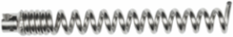 Straight Auger for 1-1/4 Inch Sectional Cable, 8 Inch Length, Steel Construction