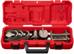 9-Piece Head Attachment Kit for 1-1/4 Inch Sectional Cable, Steel Construction