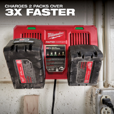 M18™ Dual Bay Simultaneous Rapid Charger