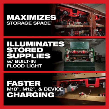 M18™ and M12™ Gangbox Rapid Charger